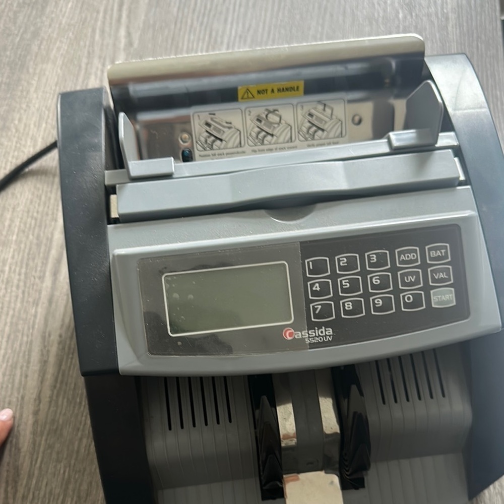 CASSIDA 5520 UV BILL COUNTER - Picture 2 of 5